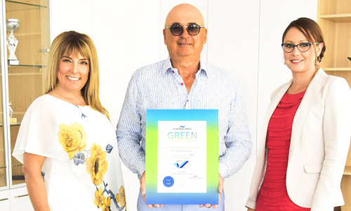 Варненската фабрика Чайка АД получи сертификат за зелена енергия от ЕНЕРГО-ПРО Енергийни услуги
