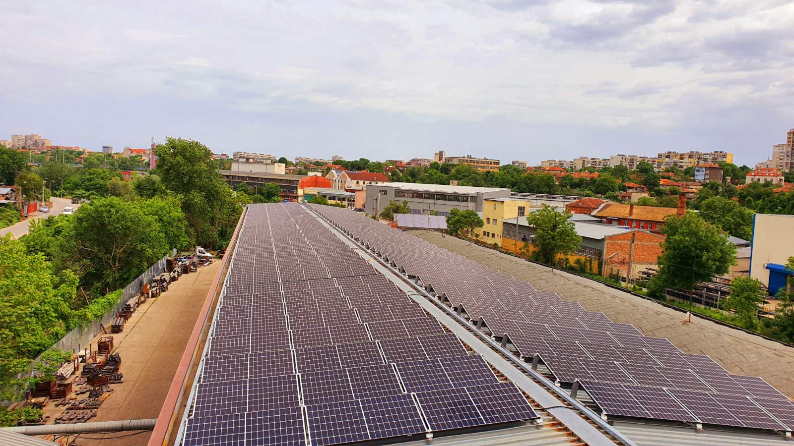 Фотоволтаична електроцентрала (200 kWp) - гр. Русе